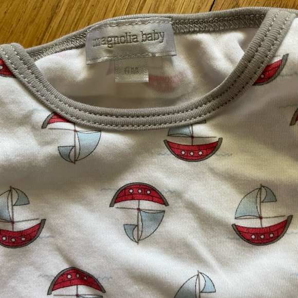 The cuuuuutest sailboat tank onesie! - Picture 3 of 4